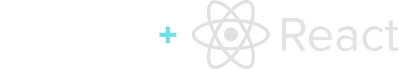 TinyMCE + React logo TinyMCE + React logo